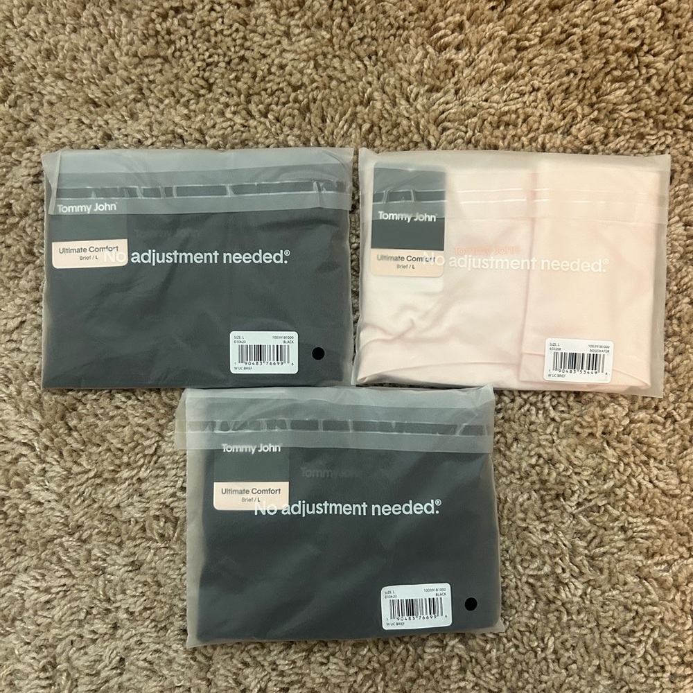 Tommy John Women’s Ultimate Comfort Briefs size L